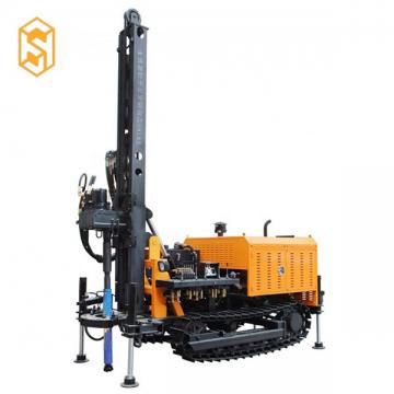 CE certificate Chinese crawler type hydraulic pneumatic cheap price underground water well drilling rig