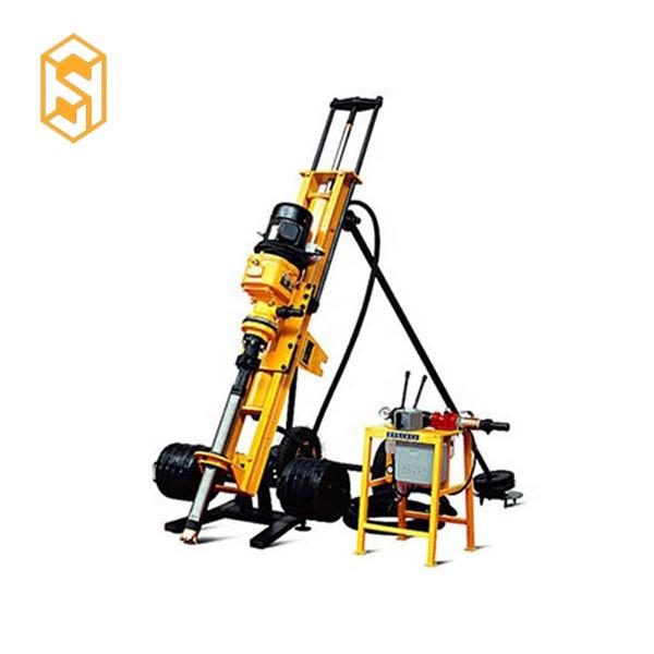 30m Depth Portable Borehole Hammer Rock DTH Drilling Rig for Sale