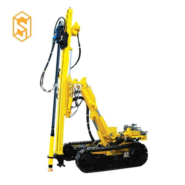 30m Depth Portable Borehole Hammer Rock DTH Drilling Rig for Sale