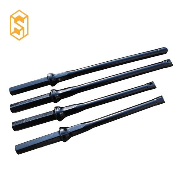 Industrial Underground Mining Rock Drill Rod With CNC Milling