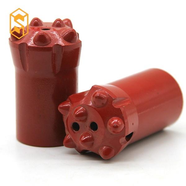 Tricone rock drill bit for well drilling